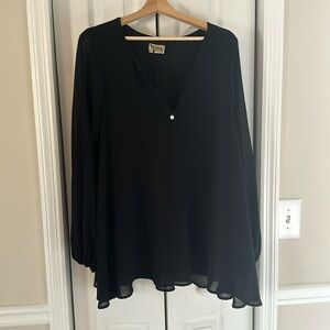 Long sleeve tunic dress